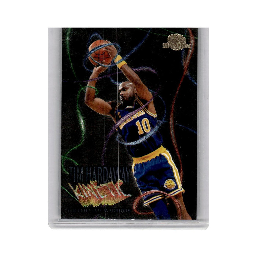 Tim Hardaway 1995 Skybox Kinetic #K2 Golden State Warriors Basketball Card NM