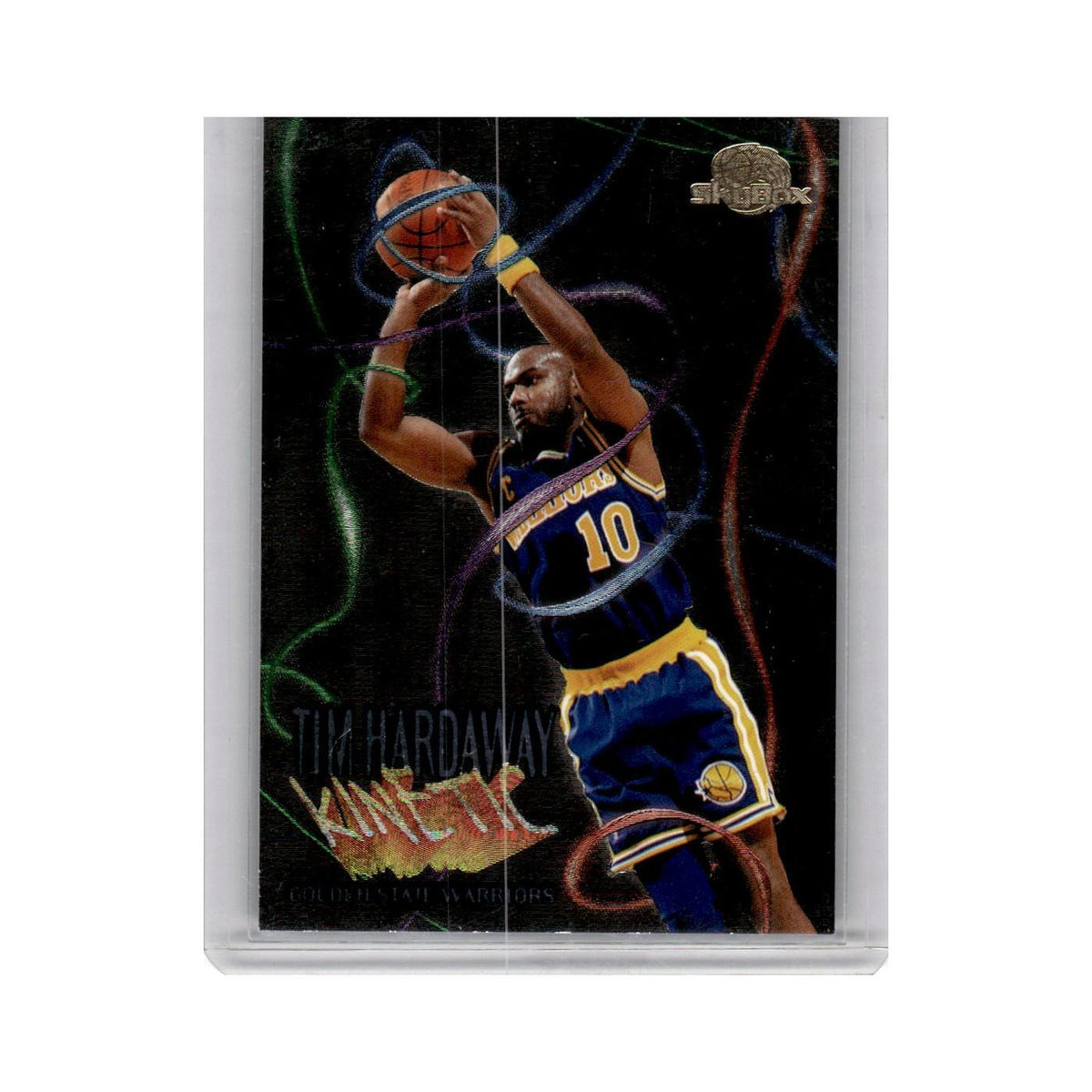 Tim Hardaway 1995 Skybox Kinetic #K2 Golden State Warriors Basketball Card NM