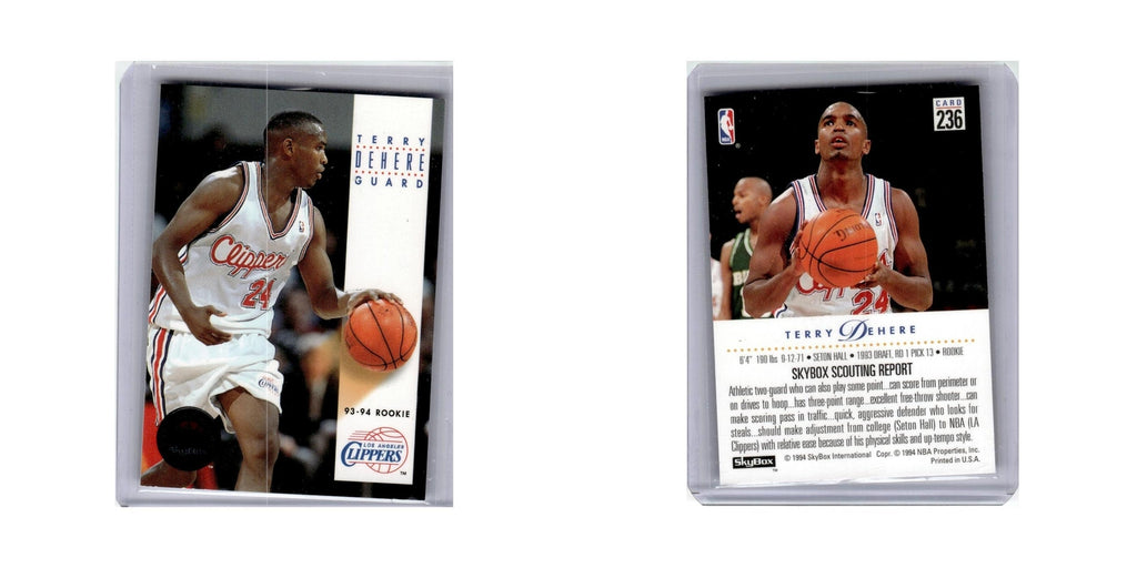 Terry Dehere 1994 Skybox #236 Basketball Card NM