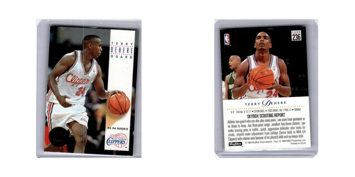 Terry Dehere 1994 Skybox #236 Basketball Card NM