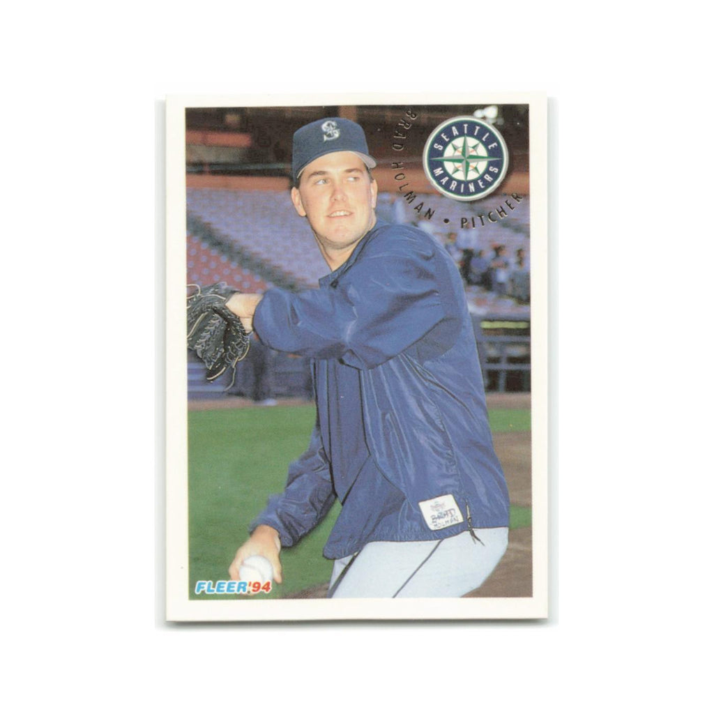 Brad Holman Rookie 1994 Fleer #289 Seattle Mariners Baseball Card NM