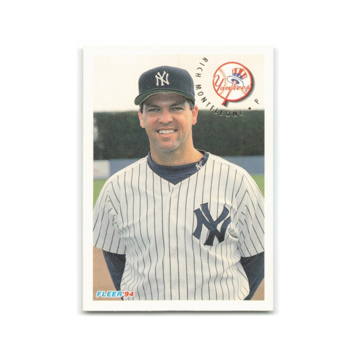 Rich Monteleone 1994 Fleer #240 New York Yankees Baseball Card NM