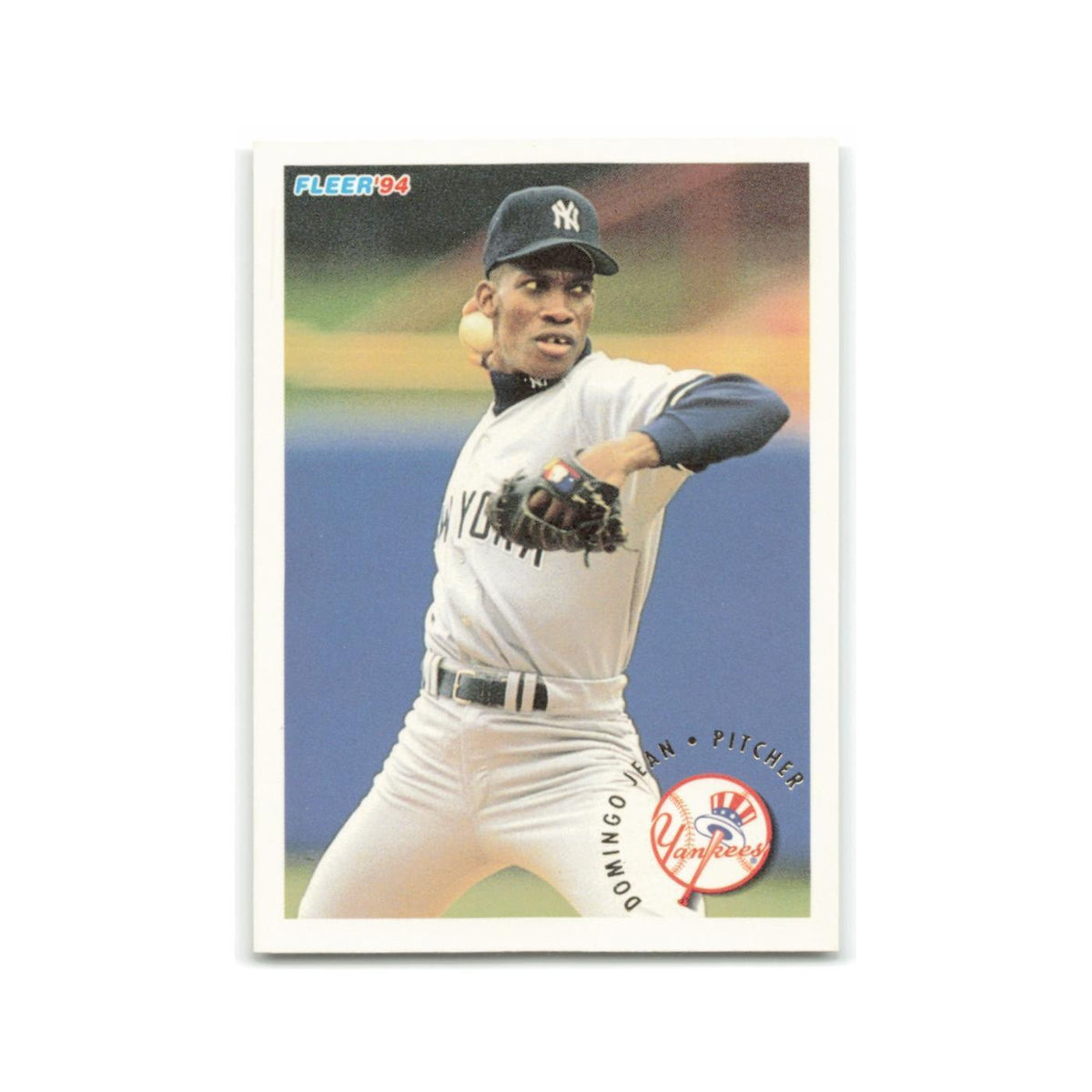 Domingo Jean 1994 Fleer #233 New York Yankees Baseball Card NM