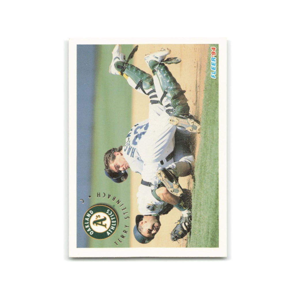 Terry Steinbach 1994 Fleer #274 Oakland Athletics Baseball Card NM