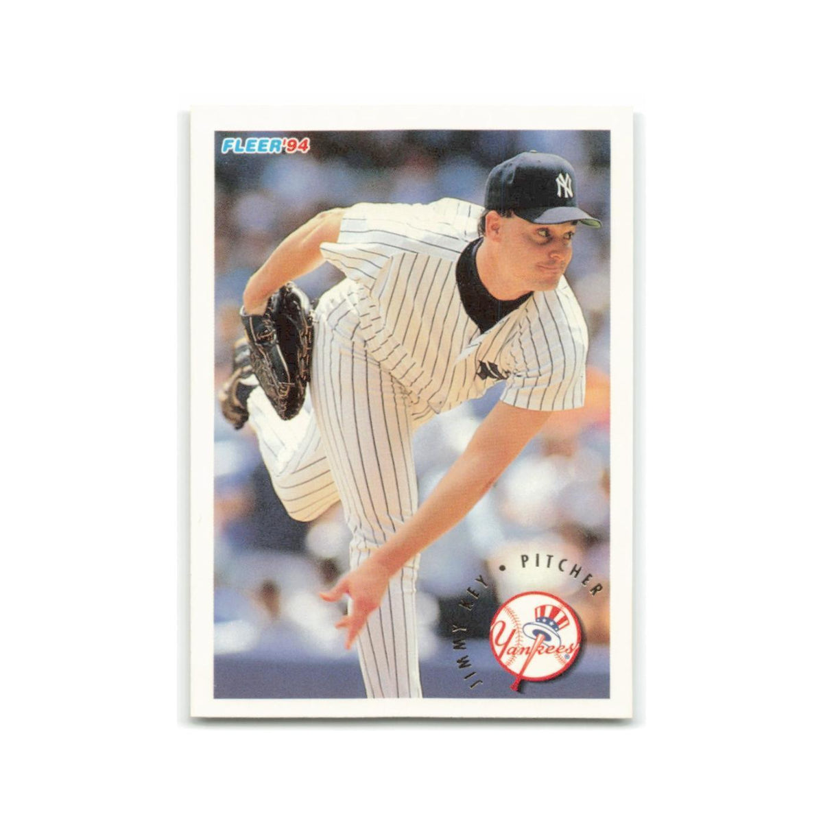 Jimmy Key 1994 Fleer #236 New York Yankees Baseball Card NM