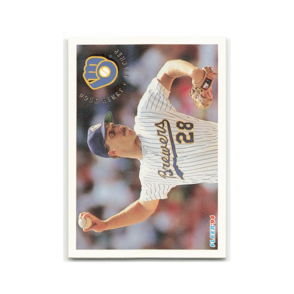Mike Ignasiak 1994 Fleer #179 Milwaukee Brewers Baseball Card NM