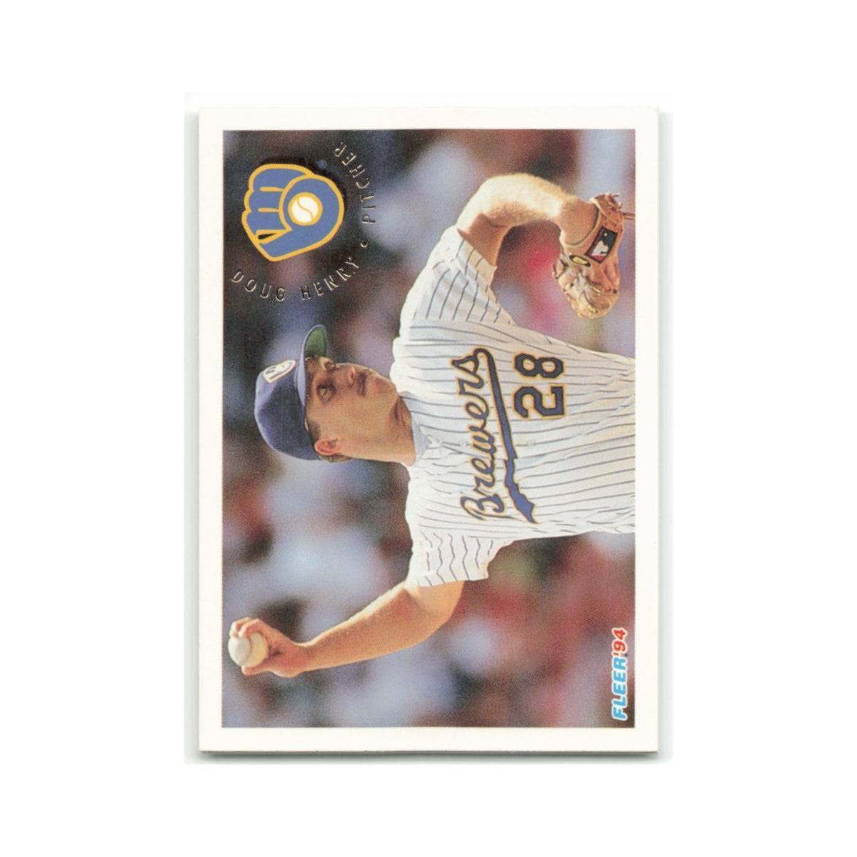 Mike Ignasiak 1994 Fleer #179 Milwaukee Brewers Baseball Card NM