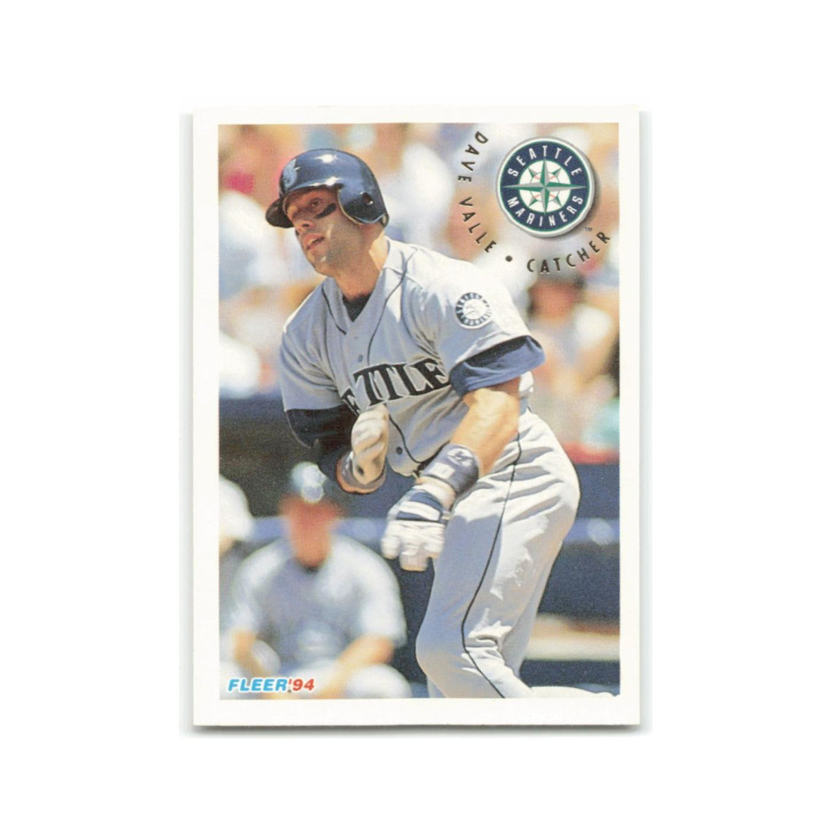 Dave Valle 1994 Fleer #300 Seattle Mariners Baseball Card NM