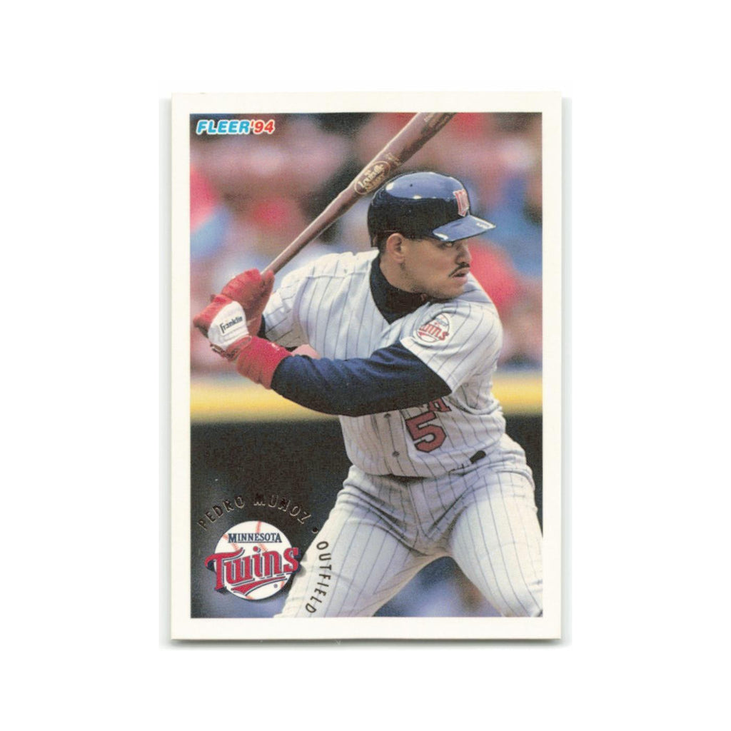 Pedro Munoz 1994 Fleer #215 Minnesota Twins Baseball Card NM