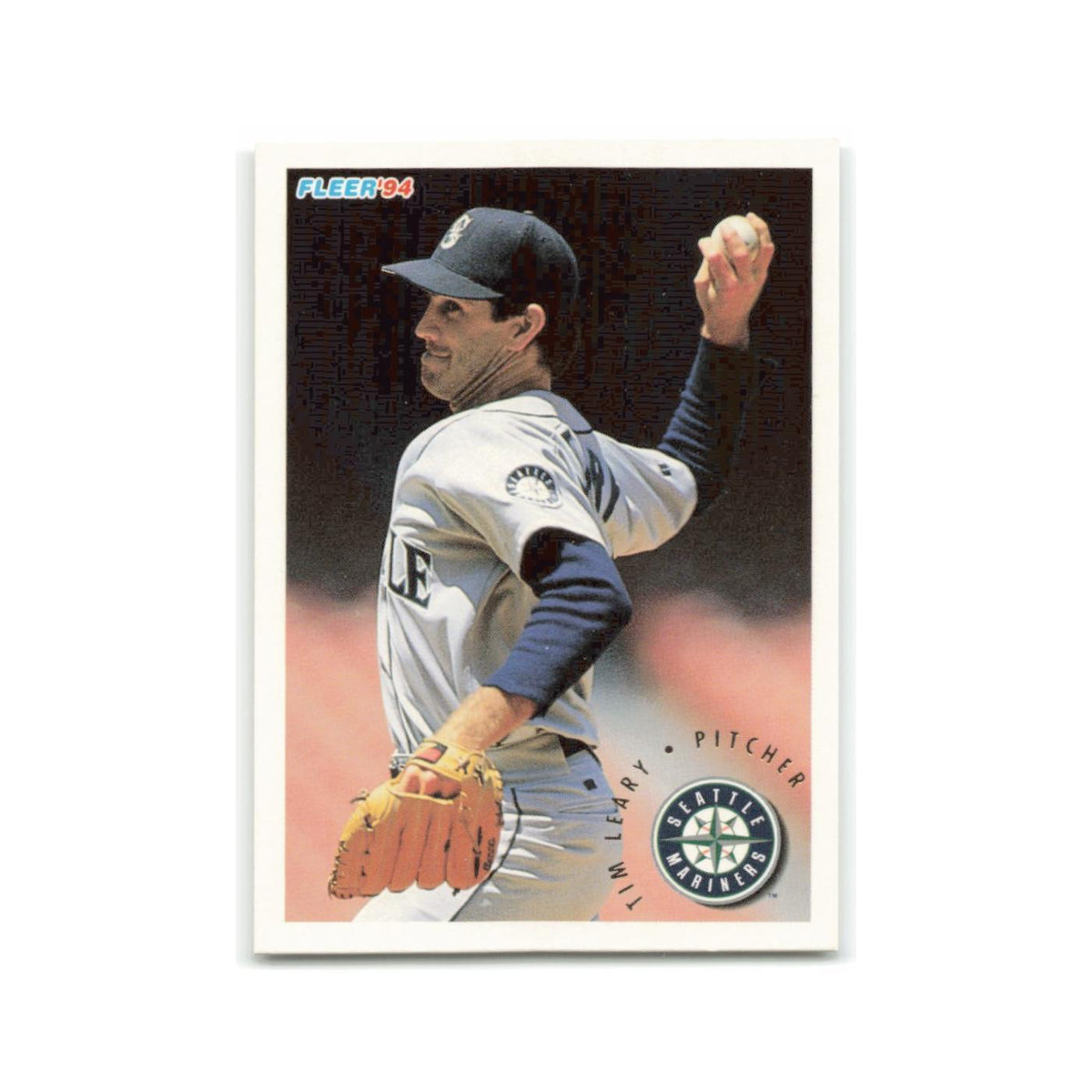 Tim Leary 1994 Fleer #291 Seattle Mariners Baseball Card NM
