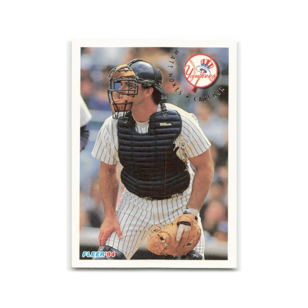 Matt Nokes 1994 Fleer #242 New York Yankees Baseball Card NM