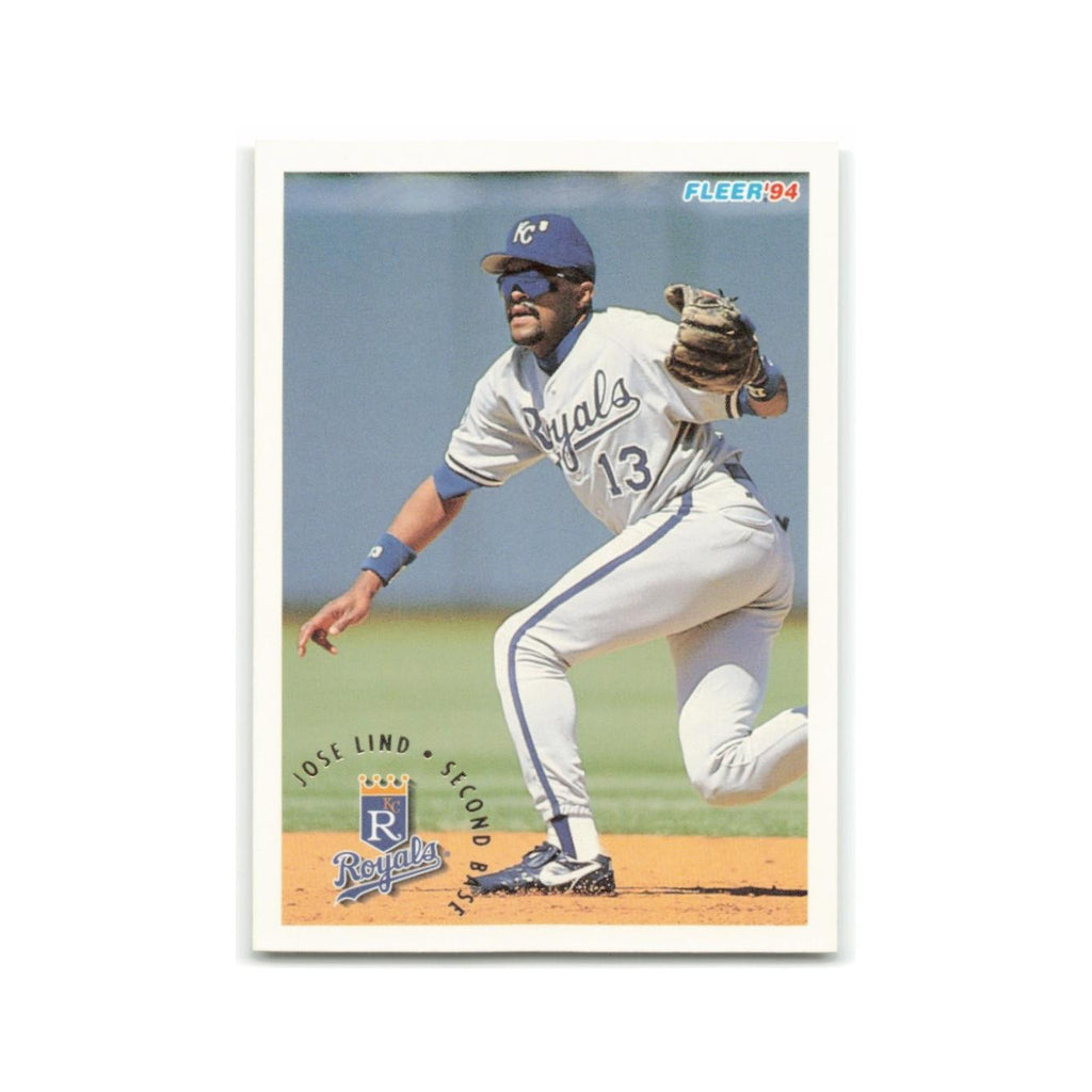 Jose Lind 1994 Fleer #163 Kansas City Royals Baseball Card NM