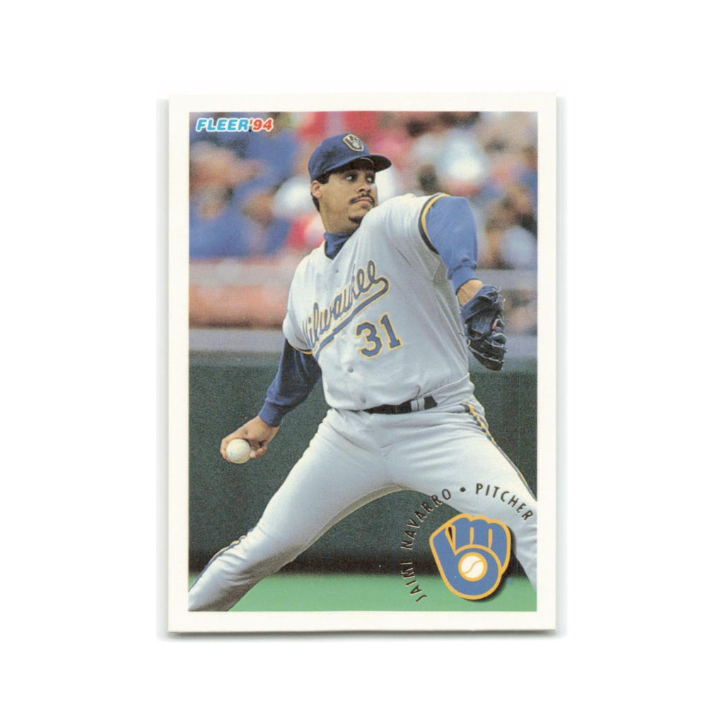 Jaime Navarro 1994 Fleer #185 Milwaukee Brewers Baseball Card NM