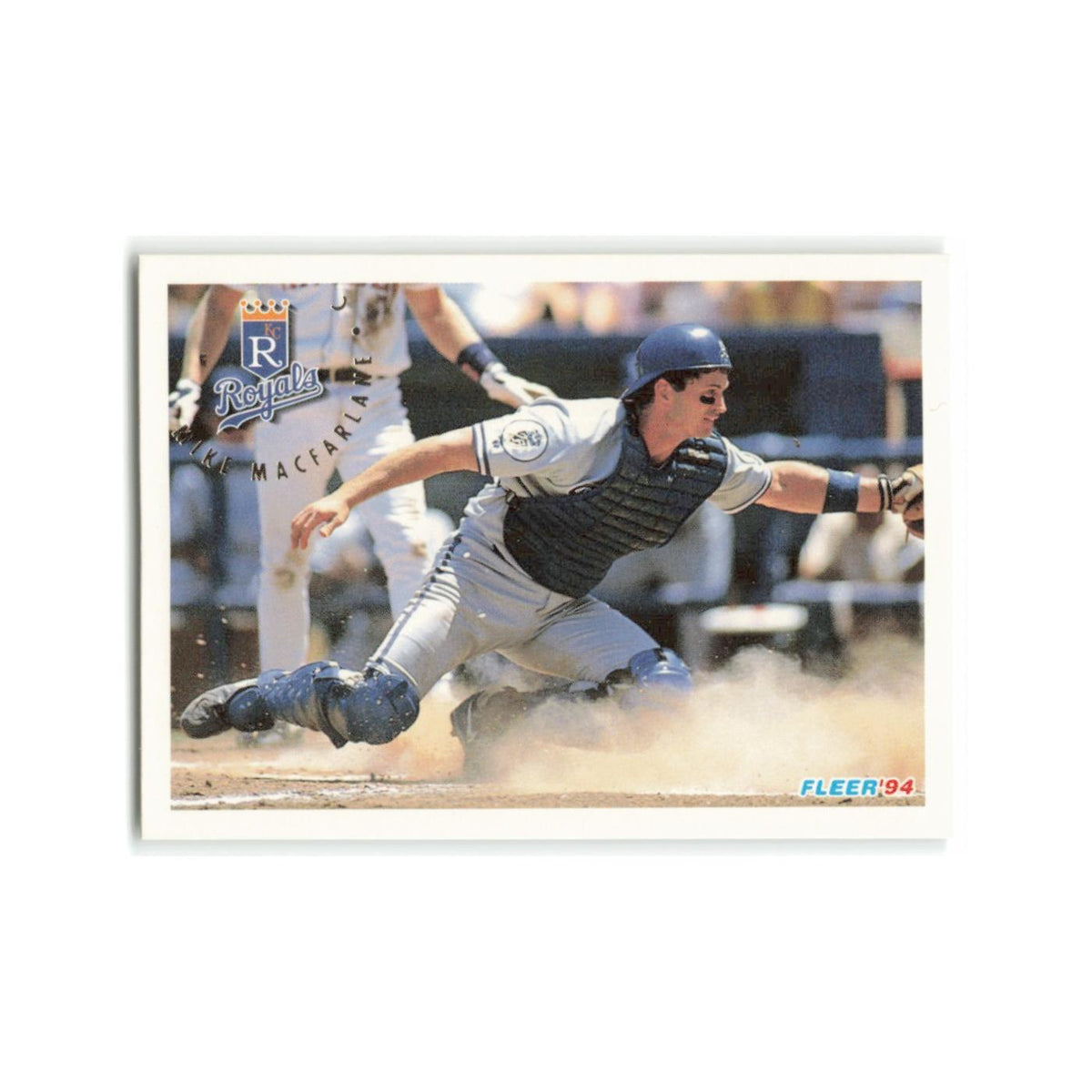 Mike Macfarlane 1994 Fleer #164 Kansas City Royals Baseball Card NM