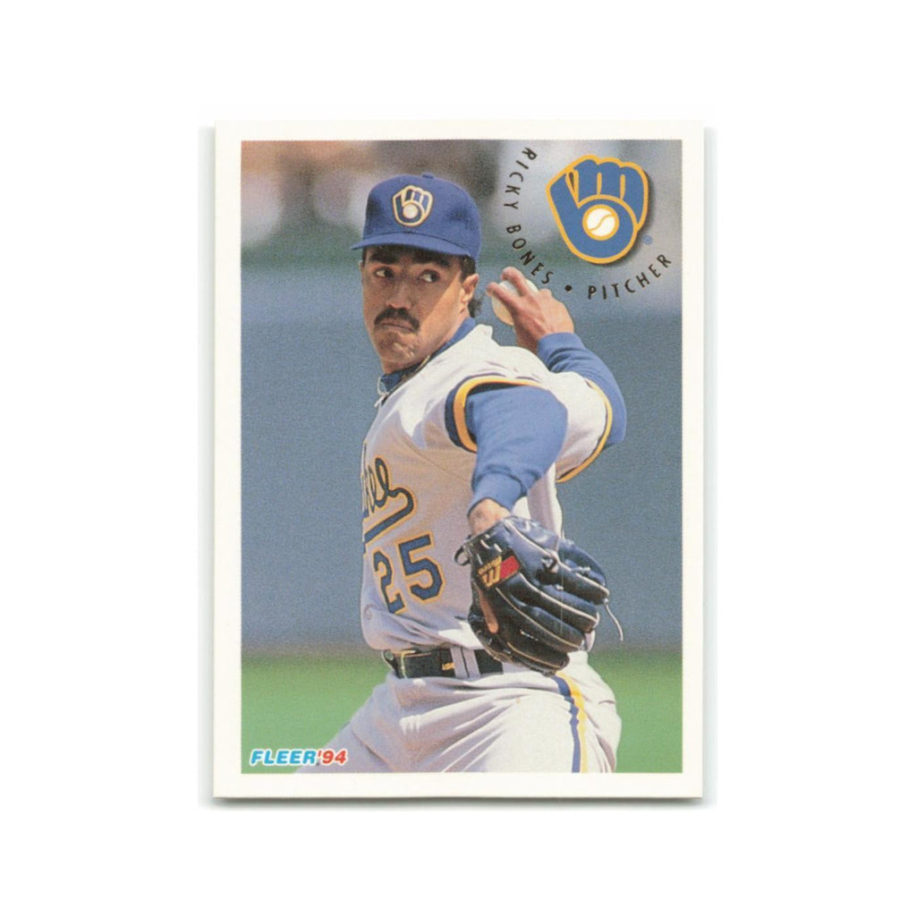 Ricky Bones 1994 Fleer #174 Milwaukee Brewers Baseball Card NM