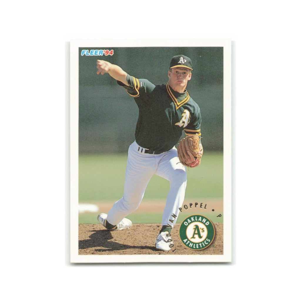Todd Van Poppel 1994 Fleer #275 Oakland Athletics Baseball Card NM