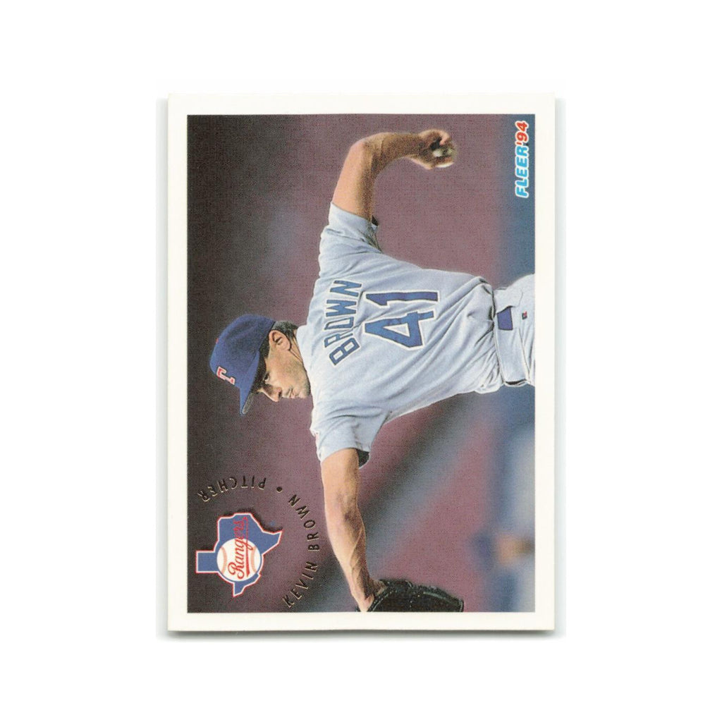Kevin Brown 1994 Fleer #303 Texas Rangers Baseball Card NM