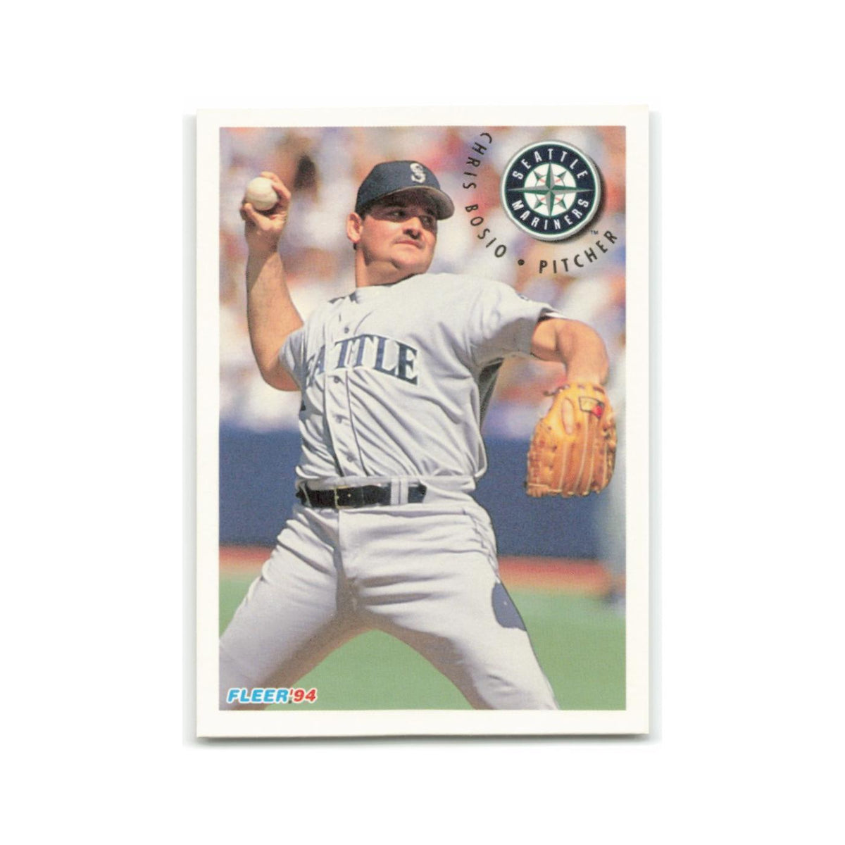 Chris Bosio 1994 Fleer #281 Seattle Mariners Baseball Card NM