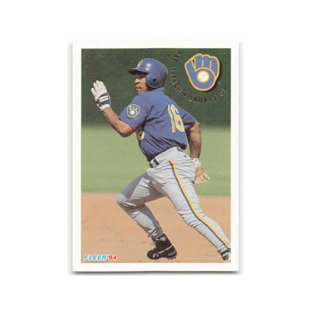 Pat Listach 1994 Fleer #181 Milwaukee Brewers Baseball Card NM