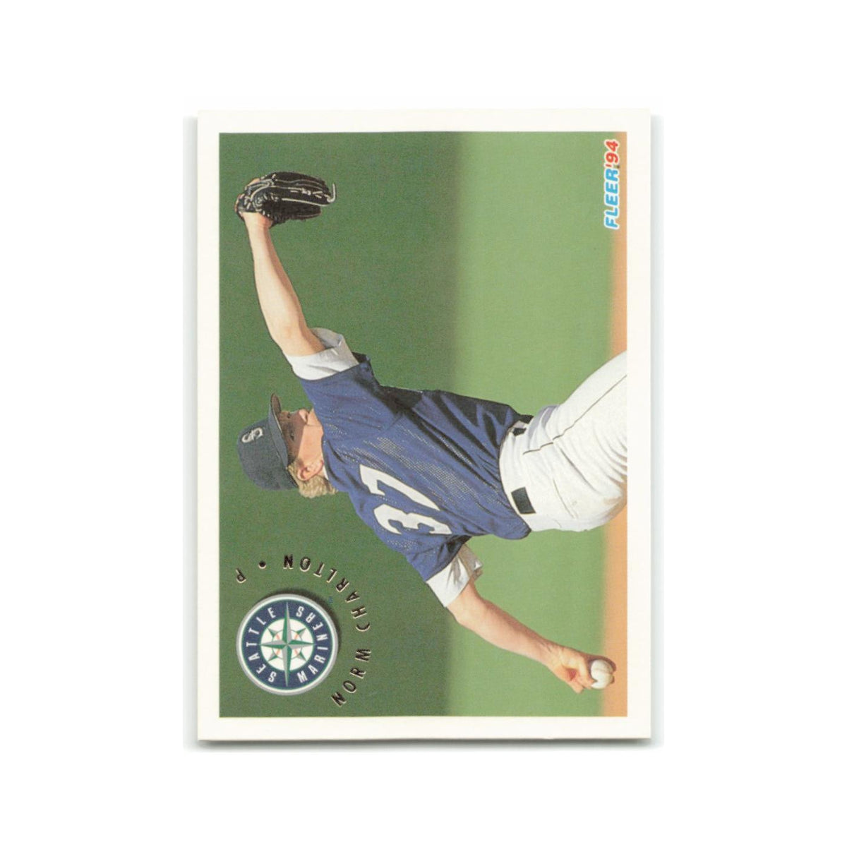 Norm Charlton 1994 Fleer #283 Seattle Mariners Baseball Card NM
