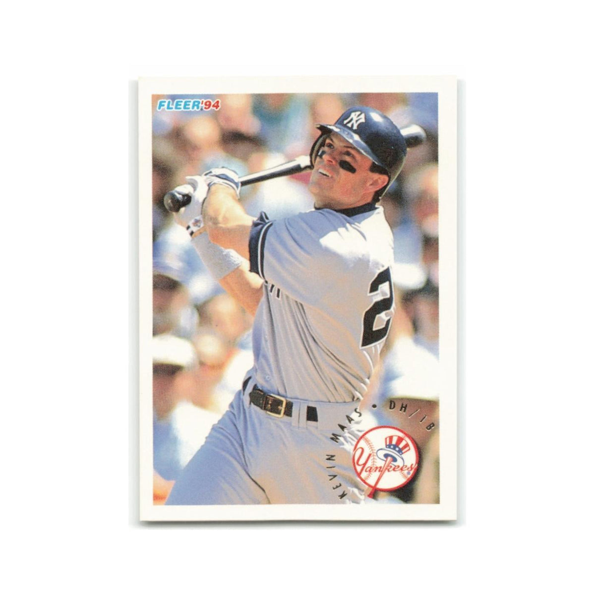 Kevin Maas 1994 Fleer #238 New York Yankees Baseball Card NM