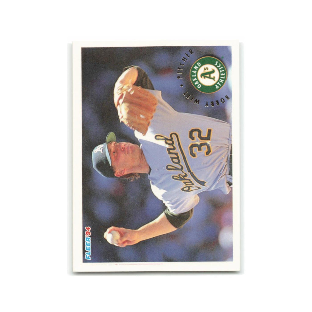 Bobby Witt 1994 Fleer #277 Oakland Athletics Baseball Card NM