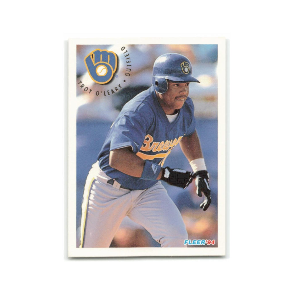 Troy O'Leary 1994 Fleer #187 Milwaukee Brewers Baseball Card NM