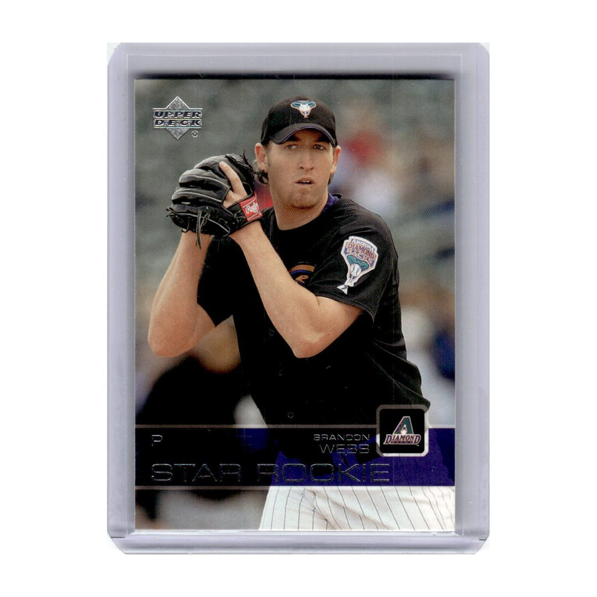 2003 Upper Deck Brandon Webb RC Diamondbacks #503
