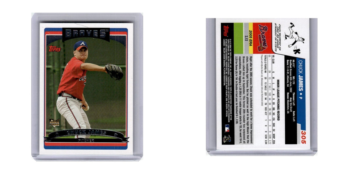 2006 Topps Chuck James Braves #305