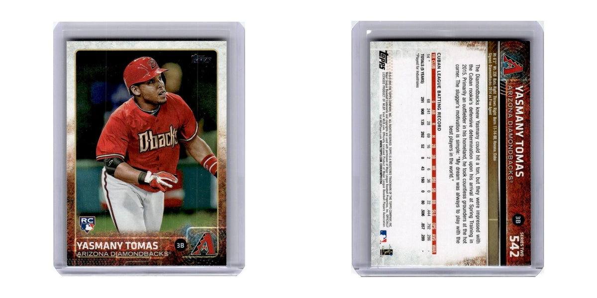 2015 Topps Yasmany Tomas Diamondbacks #542