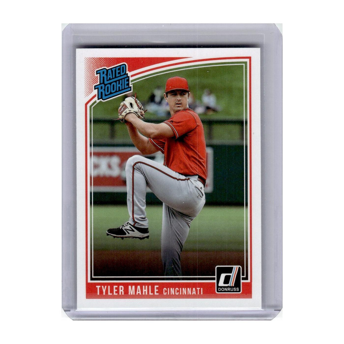 2018 Donruss Tyler Mahle RC Reds #46