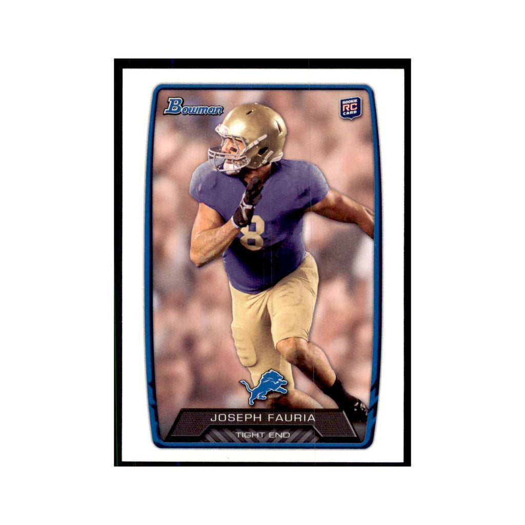 2013 Bowman Joseph Fauria RC Football Cards #184