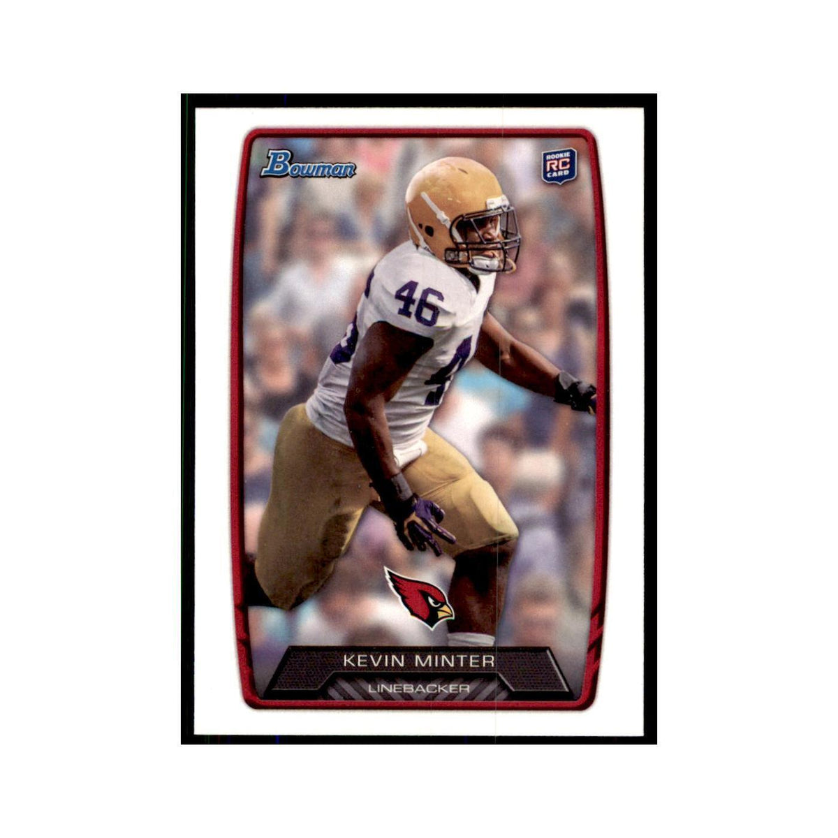 2013 Bowman Kevin Minter RC Football Cards #189