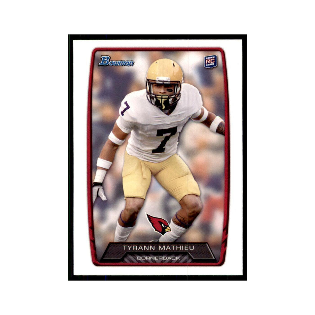 2013 Bowman Tyrann Mathieu RC Football Cards #205