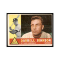 1960 Topps Darrell Johnson Baseball Cards #263