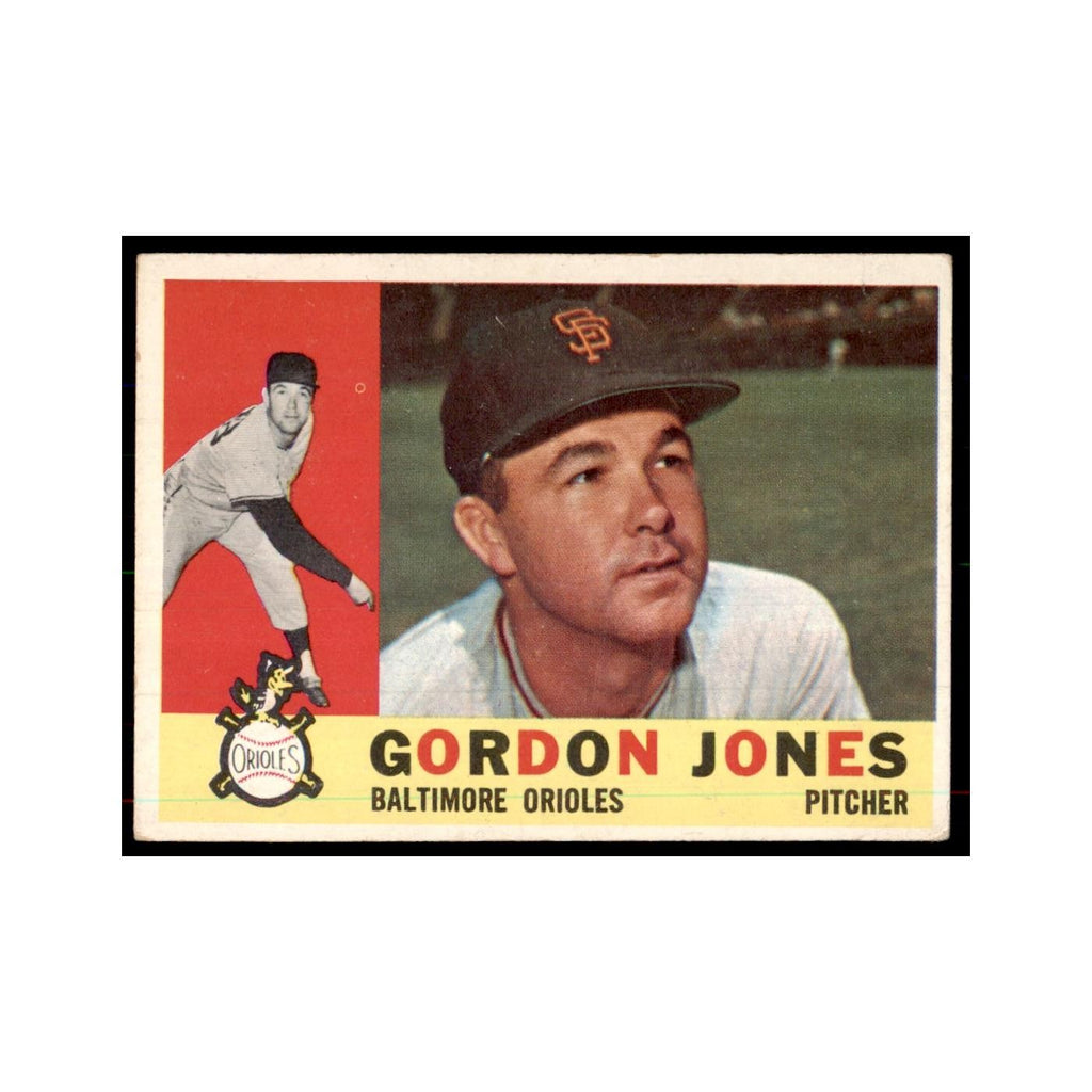 1960 Topps Gordon Jones Baseball Cards #98