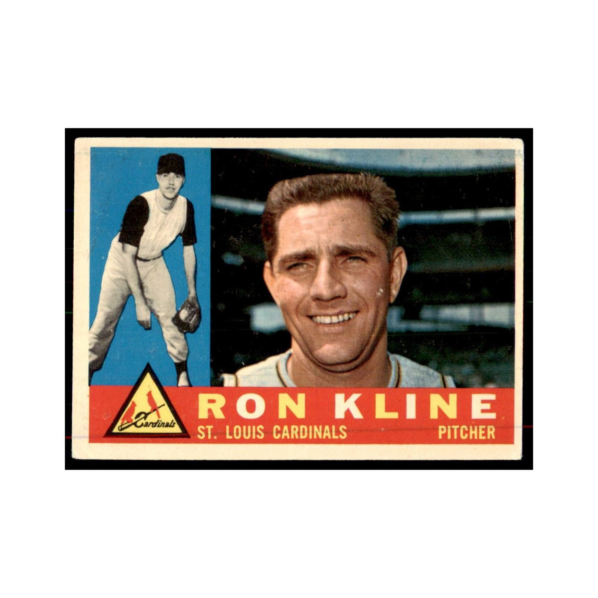 1960 Topps Ron Kline Baseball Cards #197