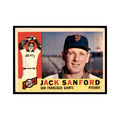1960 Topps Jack Sanford Baseball Cards #165