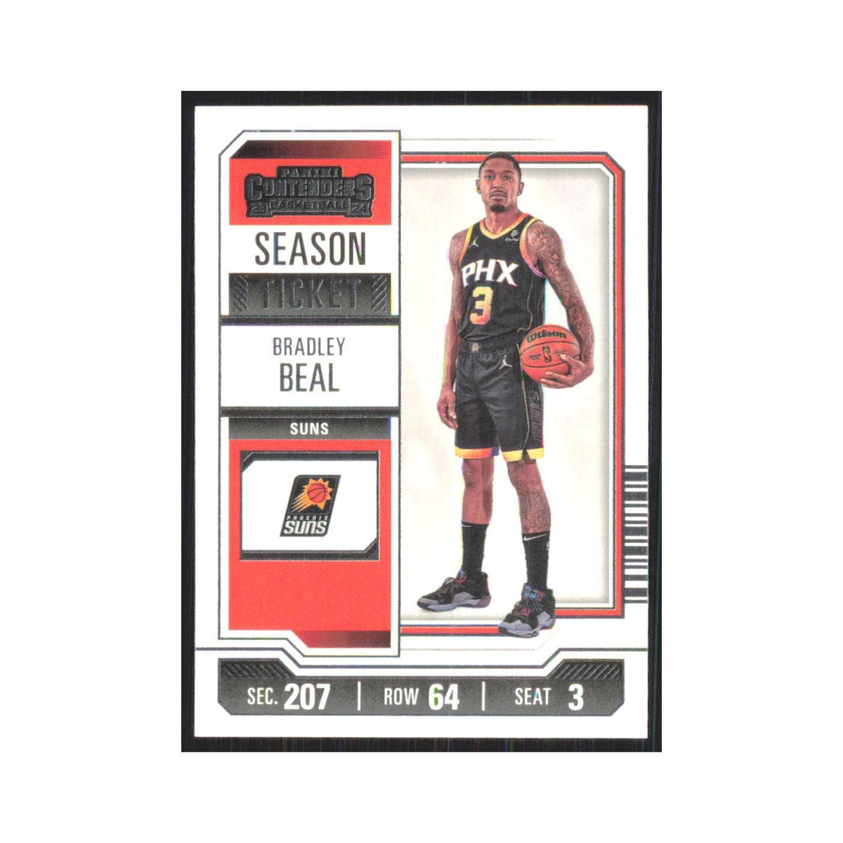 2023 Panini Contenders Bradley Beal Suns #14