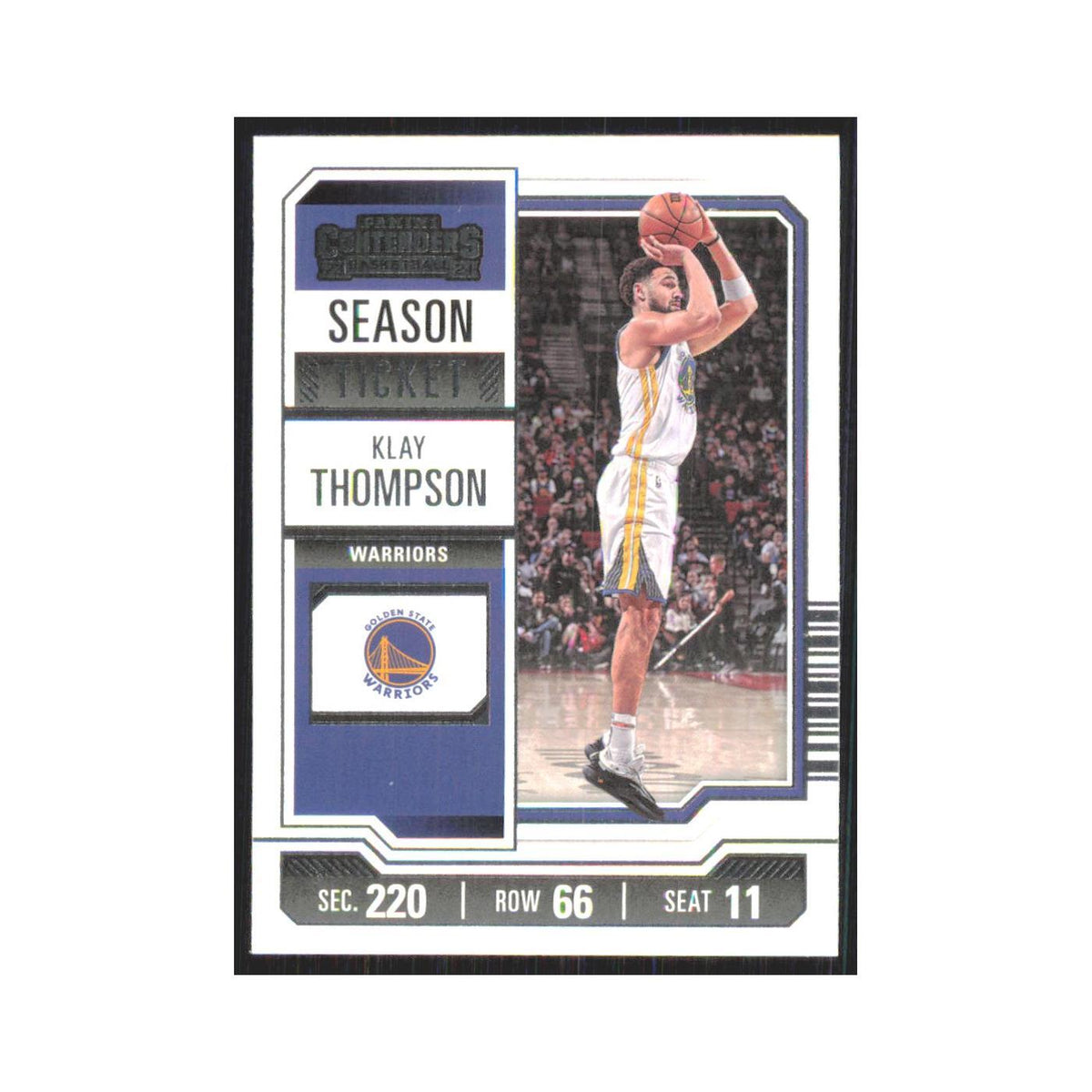 2023 Panini Contenders Klay Thompson Golden State Warriors #5