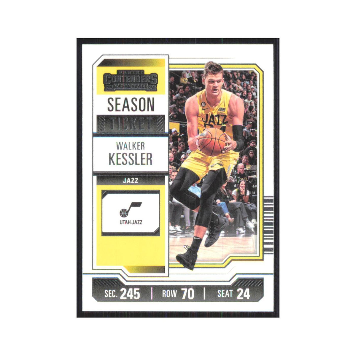 2023 Panini Contenders Walker Kessler Jazz #99