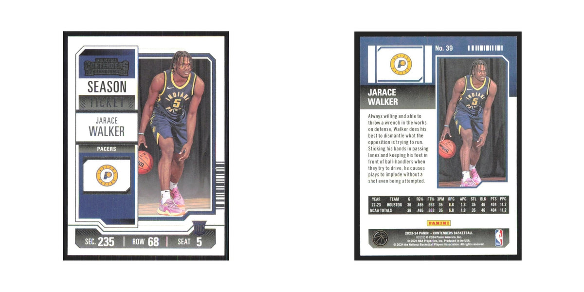 2023 Panini Contenders Jarace Walker Pacers #39
