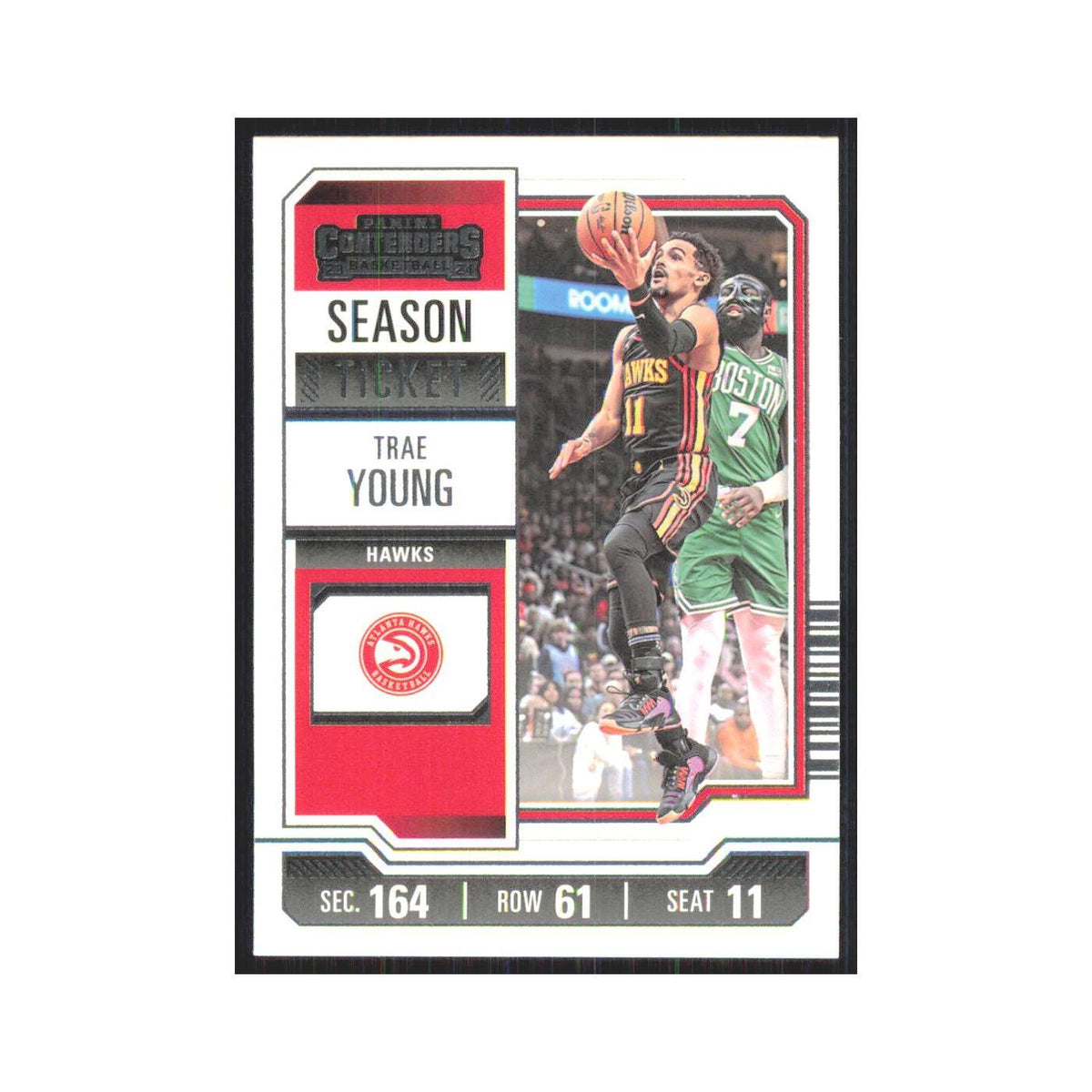 2023 Panini Contenders Trae Young Hawks #92