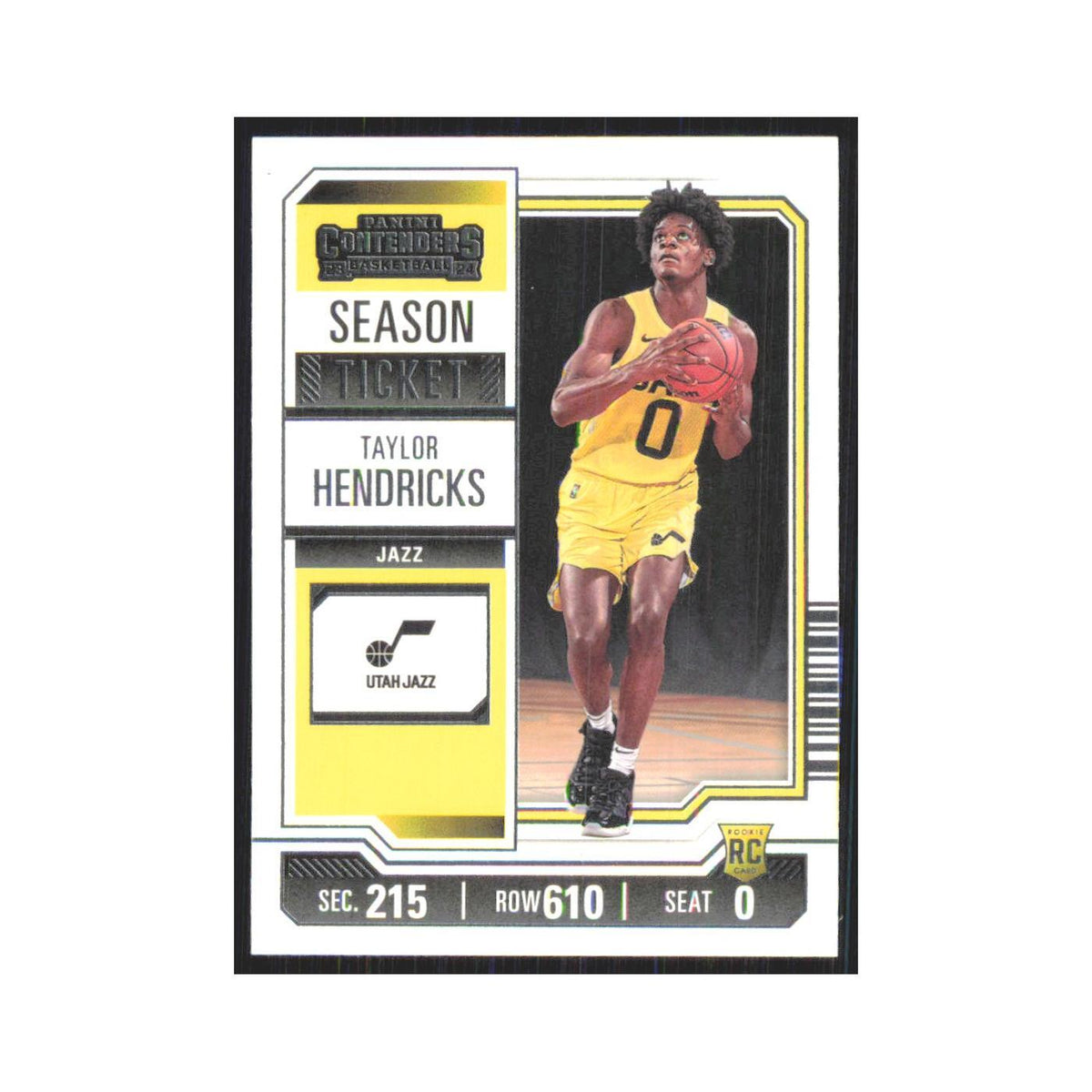 2023 Panini Contenders Taylor Hendricks Jazz #43