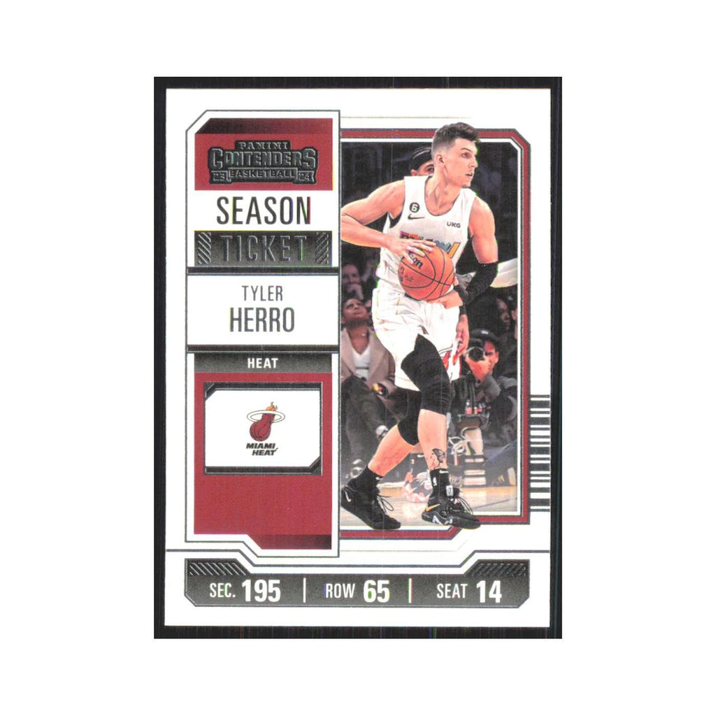 2023 Panini Contenders Tyler Herro Heat #60
