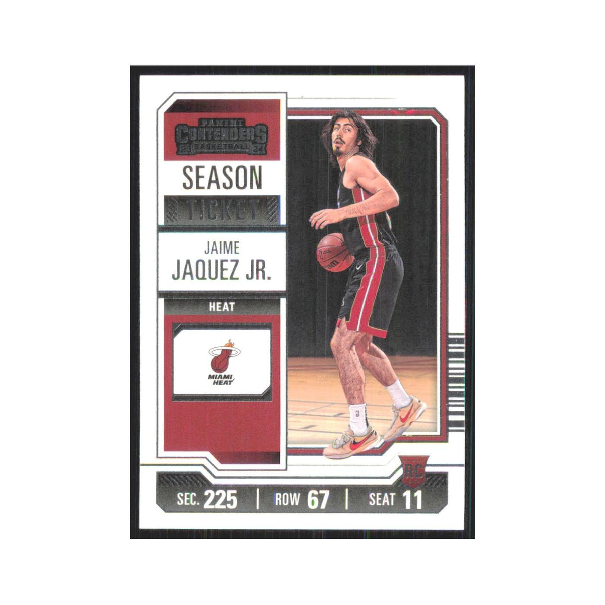 2023 Panini Contenders Jaime Jaquez Jr. Heat #84