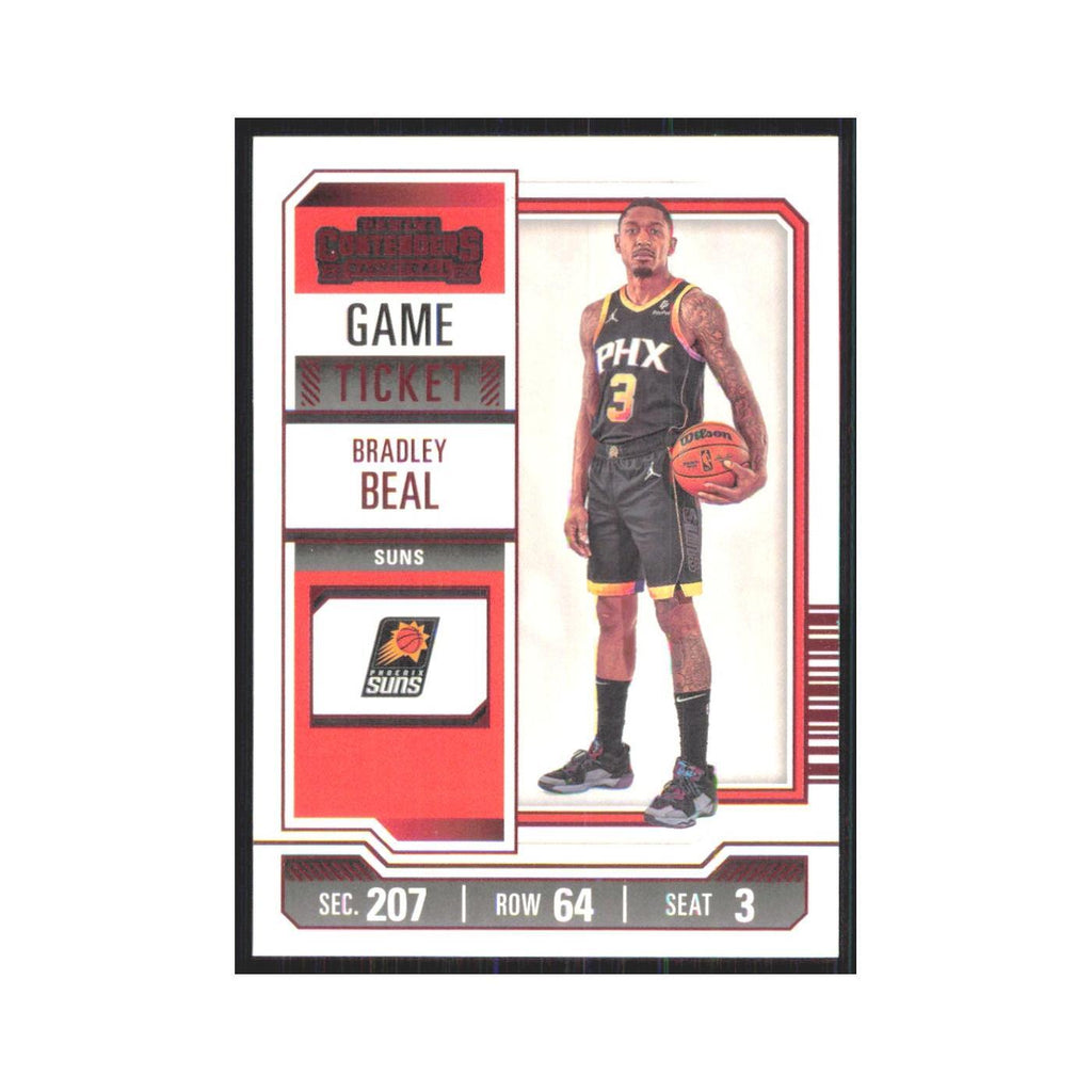 2023 Panini Contenders Red Bradley Beal Suns #14