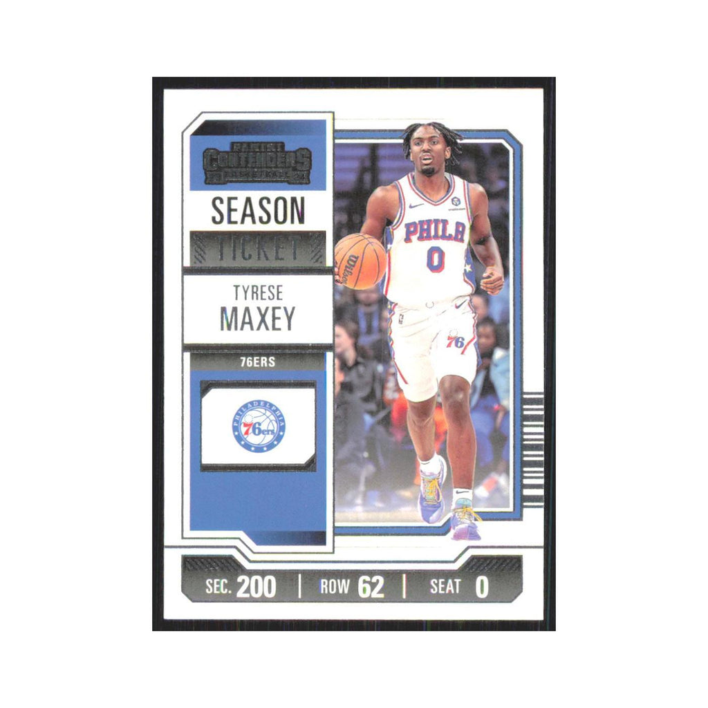 2023 Panini Contenders Tyrese Maxey 76ers #7