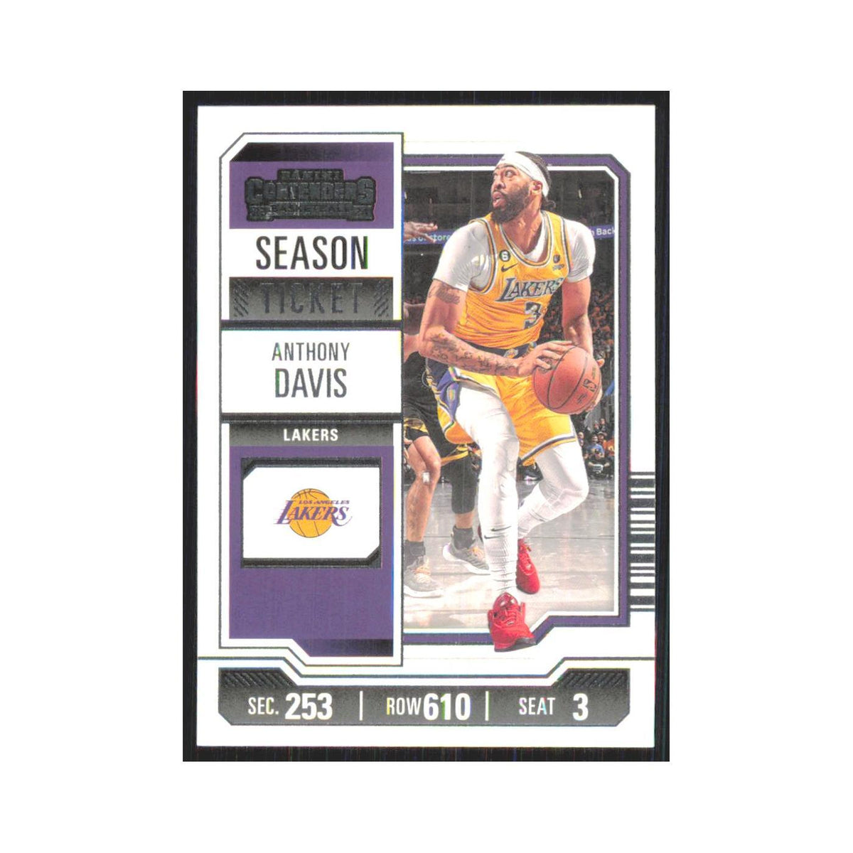 2023 Panini Contenders Anthony Davis Lakers #12