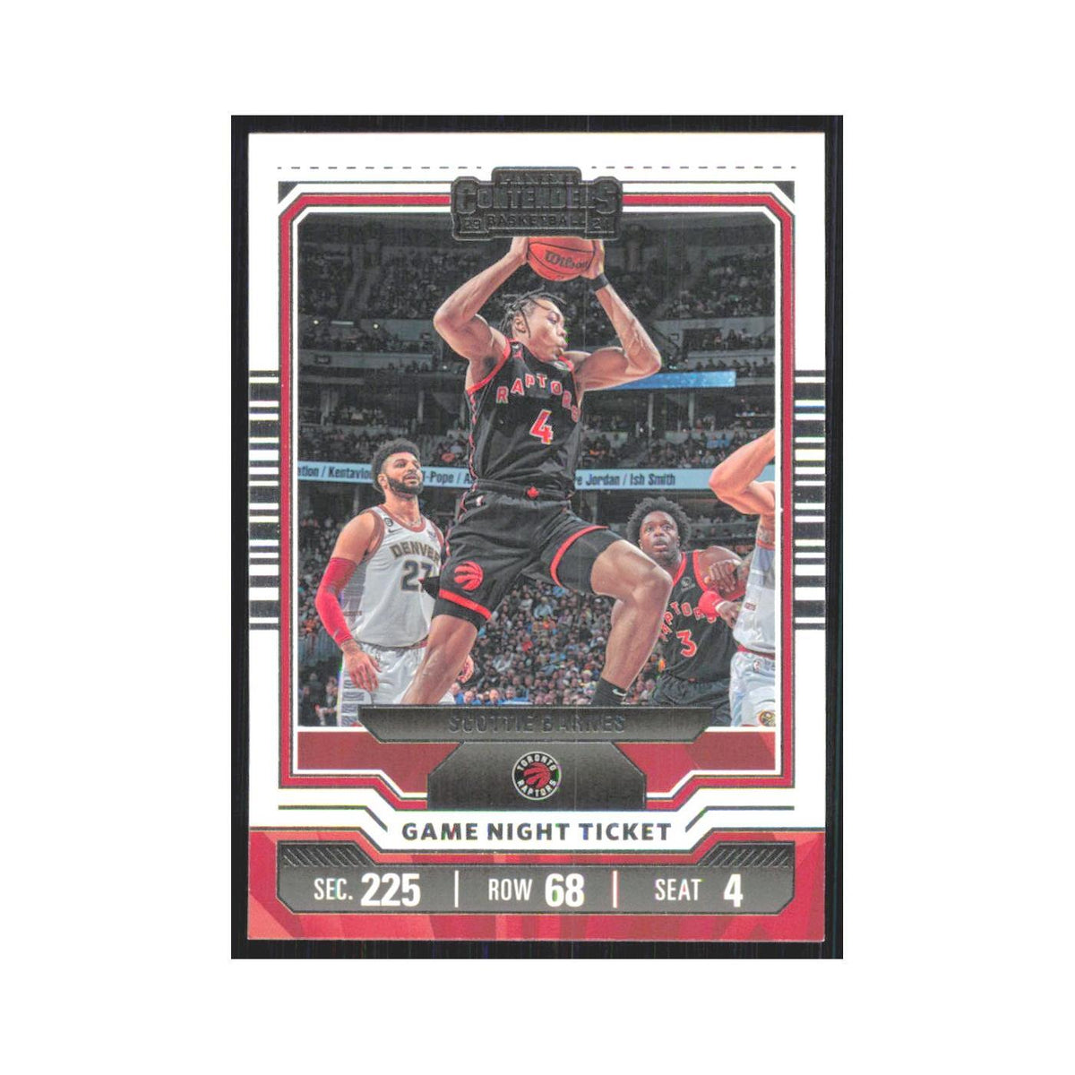 2023 Panini Contenders Scottie Barnes Raptors #9